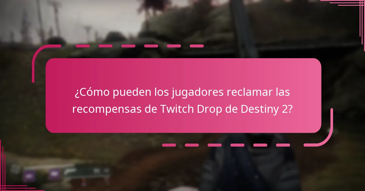 ¿Cuáles son los niveles de rareza de las recompensas de Twitch Drop en Destiny 2?