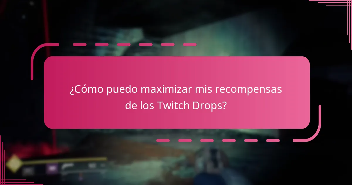 ¿Cómo participo en los Twitch Drops para Destiny 2?