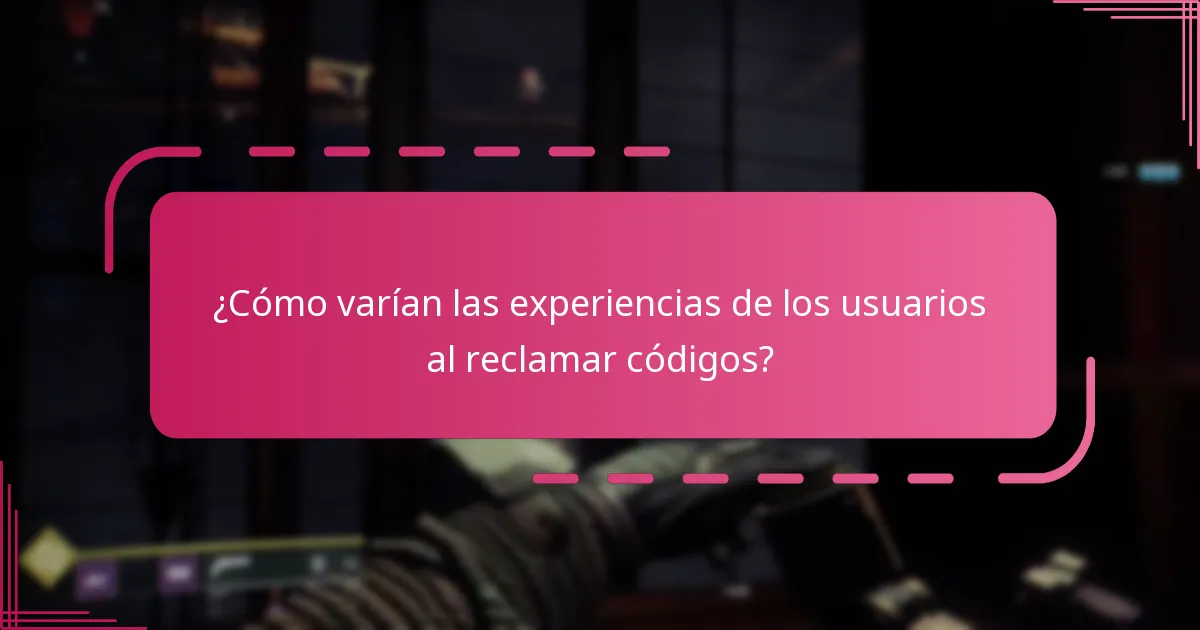 ¿Qué tipos de códigos se pueden reclamar en Destiny 2?