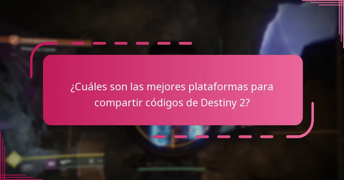 ¿Cómo puedo compartir mis propios códigos de Destiny 2 de manera responsable?