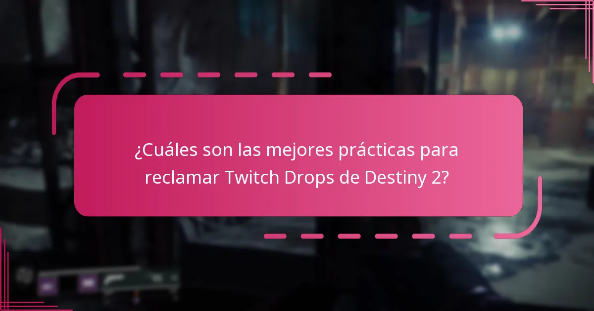 ¿Cómo puede el consejo de la comunidad mejorar mi experiencia al reclamar Twitch Drops?