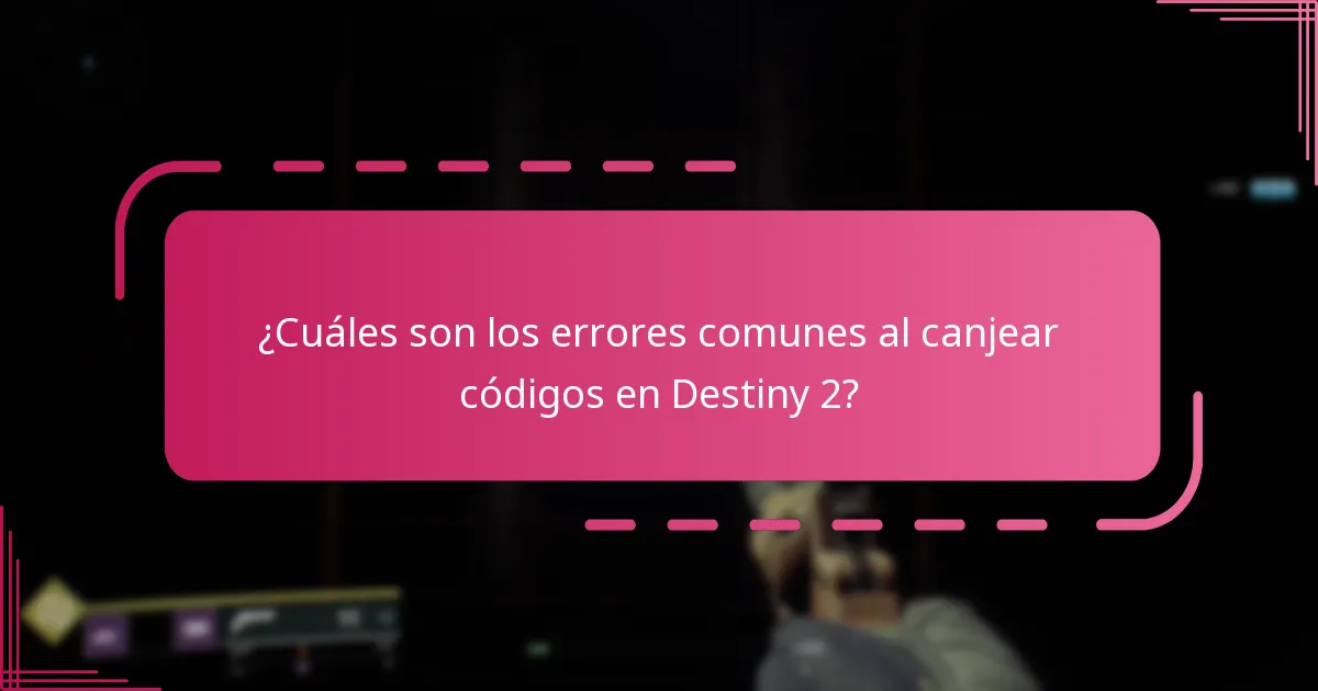 ¿Cuáles son los errores comunes que se deben evitar al canjear códigos?
